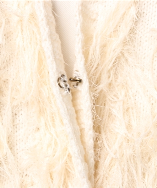 WEGO（ウィゴー）の「WEGO/モンスターショートカーディガン（カーディガン/ボレロ・レディース・ブラック/グレー/イエロー/ライトピンク/ピンク系その他/アイボリー・FREE）」の21枚目の写真