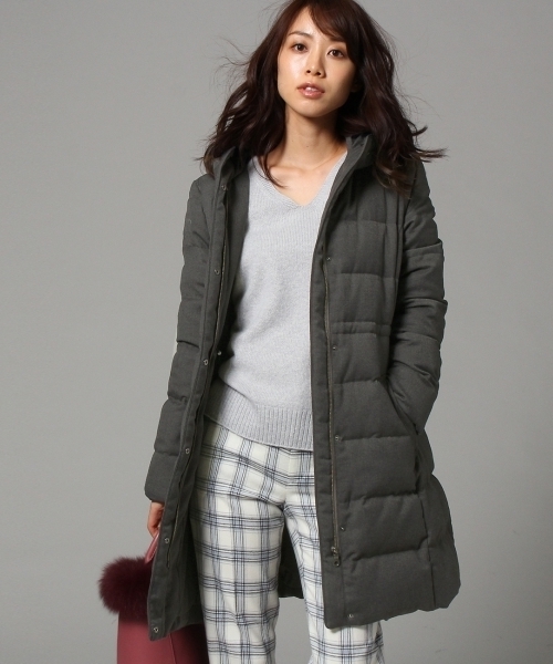 Untitled アンタイトル の L Aラインダウンコート ダウンジャケット コート Wear