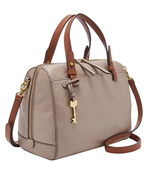 FOSSIL(フォッシル)の「RACHEL SATCHEL ZB7256(ハンドバッグ・レディース・ブラウン/ブラック/グレイッシュベージュ/タン/カリビアンブルー/ブルー系その他/ダークグリーン/レンガ・FREE)」の5枚目の写真
