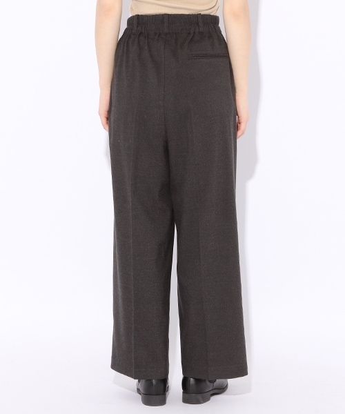 niko and...（ニコアンド）の「ウーリーツイルワイドパンツ【niko and ...】（その他パンツ・レディース・ブラック/ベージュ/ブラウン・3/4）」の16枚目の写真