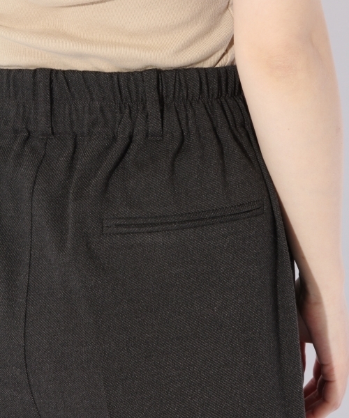 niko and...（ニコアンド）の「ウーリーツイルワイドパンツ【niko and ...】（その他パンツ・レディース・ブラック/ベージュ/ブラウン・3/4）」の14枚目の写真