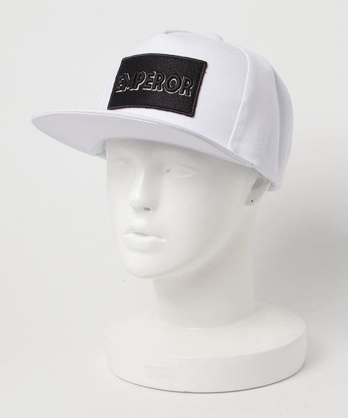 VENCEEXCHANGE（ヴァンスエクスチェンジ）の「エンペラー平ツバキャップ            （キャップ・メンズ・ホワイト/ブラック/その他35・FREE）」の5枚目の写真