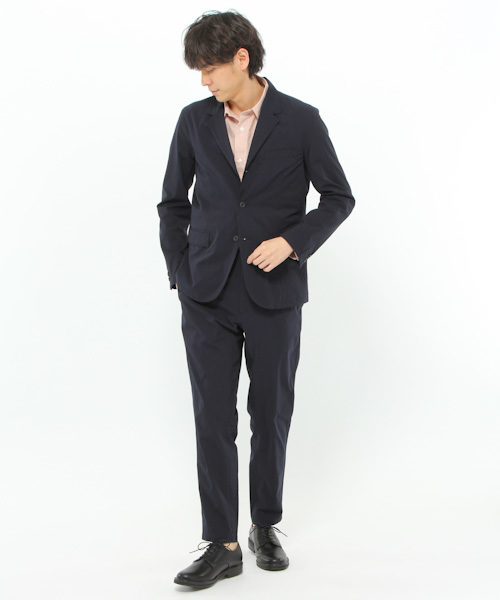 LAKOLE(ラコレ)の「【2WAYストレッチ】ストレージジャケット / LAKOLE(ナイロンジャケット・メンズ・ブラック/ネイビー・LARGE/MEDIUM/SMALL)」の3枚目の写真