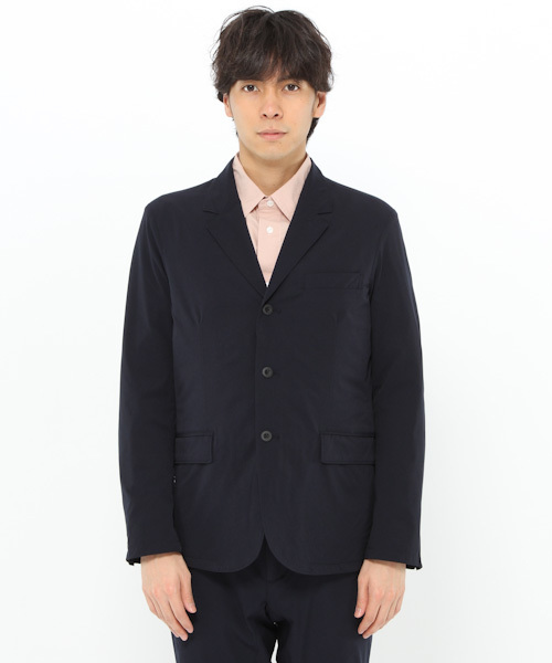 LAKOLE(ラコレ)の「【2WAYストレッチ】ストレージジャケット / LAKOLE(ナイロンジャケット・メンズ・ブラック/ネイビー・LARGE/MEDIUM/SMALL)」の5枚目の写真