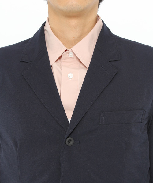 LAKOLE(ラコレ)の「【2WAYストレッチ】ストレージジャケット / LAKOLE(ナイロンジャケット・メンズ・ブラック/ネイビー・LARGE/MEDIUM/SMALL)」の8枚目の写真