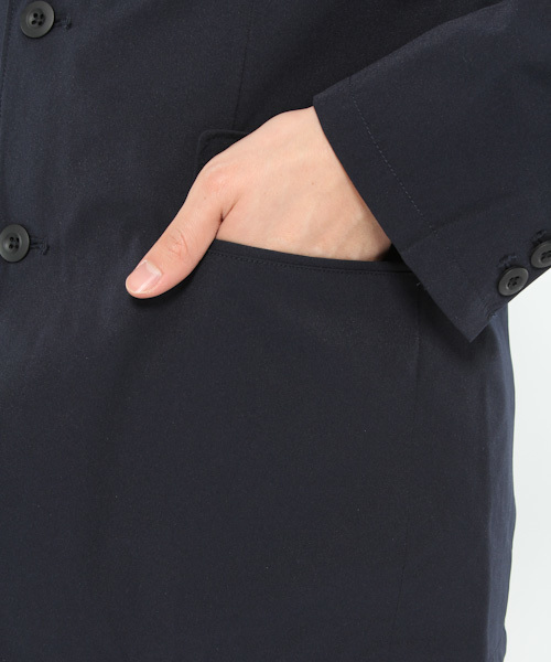 LAKOLE(ラコレ)の「【2WAYストレッチ】ストレージジャケット / LAKOLE(ナイロンジャケット・メンズ・ブラック/ネイビー・LARGE/MEDIUM/SMALL)」の10枚目の写真