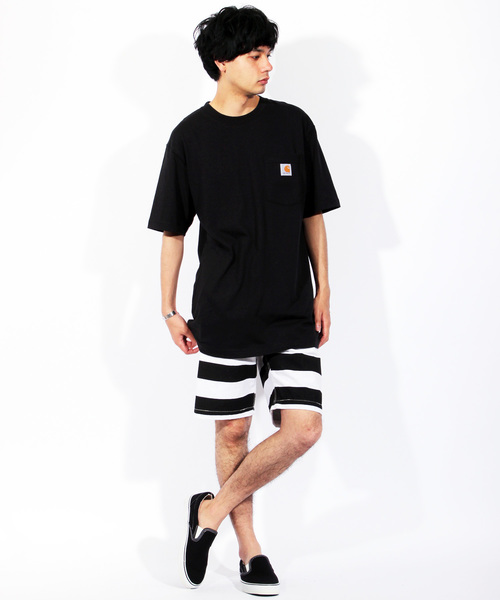 ８(eight)（エイト）の「アロハ柄 ショートパンツ コットン（その他パンツ・メンズ・ホワイト×ブラック/ホワイト×ネイビー/B/C/A・MEDIUM/LARGE/X-LARGE）」の6枚目の写真