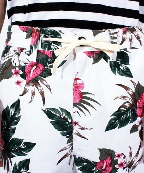 ８(eight)（エイト）の「アロハ柄 ショートパンツ コットン（その他パンツ・メンズ・ホワイト×ブラック/ホワイト×ネイビー/B/C/A・MEDIUM/LARGE/X-LARGE）」の13枚目の写真