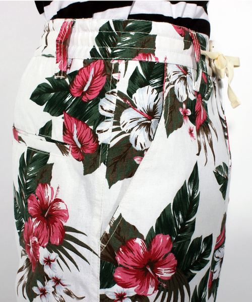 ８(eight)（エイト）の「アロハ柄 ショートパンツ コットン（その他パンツ・メンズ・ホワイト×ブラック/ホワイト×ネイビー/B/C/A・MEDIUM/LARGE/X-LARGE）」の17枚目の写真