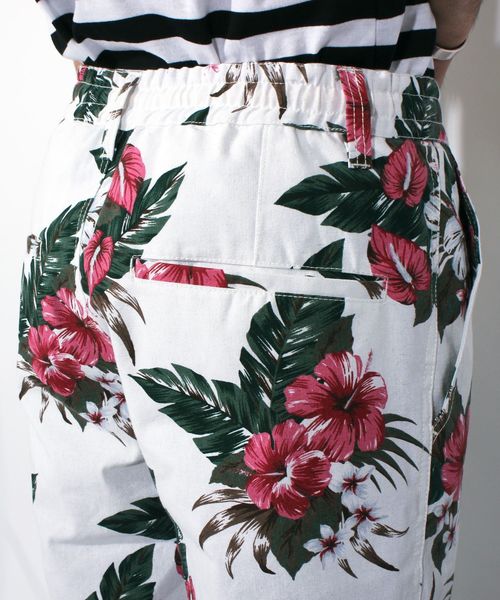 ８(eight)（エイト）の「アロハ柄 ショートパンツ コットン（その他パンツ・メンズ・ホワイト×ブラック/ホワイト×ネイビー/B/C/A・MEDIUM/LARGE/X-LARGE）」の21枚目の写真