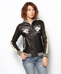 HYSTERIC GLAMOUR（ヒステリックグラマー）の「ラムレザースカジャン