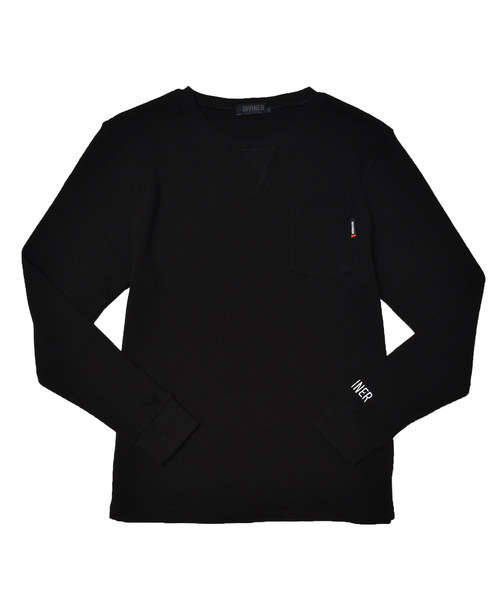 JOKER（ジョーカー）の「ワッフルレギュラー丈T（Tシャツ/カットソー・メンズ・ブラック/ホワイト・S/M/L/XL/XXL）」の6枚目の写真