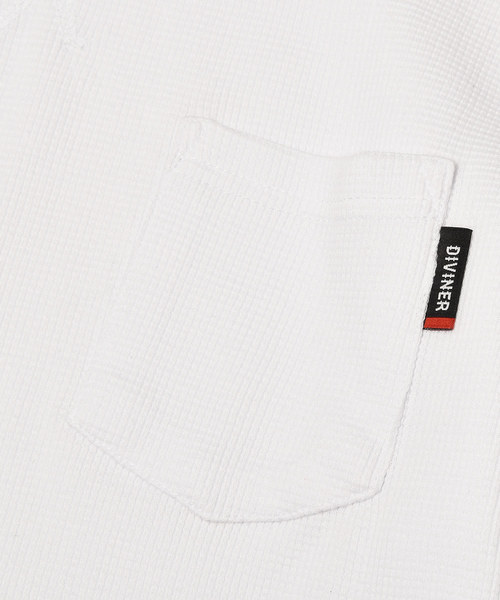 JOKER（ジョーカー）の「ワッフルレギュラー丈T（Tシャツ/カットソー・メンズ・ブラック/ホワイト・S/M/L/XL/XXL）」の10枚目の写真