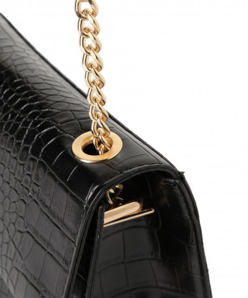 Andemiu(アンデミュウ)の「クロコチェーンショルダーBAG810335(ショルダーバッグ・レディース・ブラック/ブラウン/キャメル・FREE)」の13枚目の写真