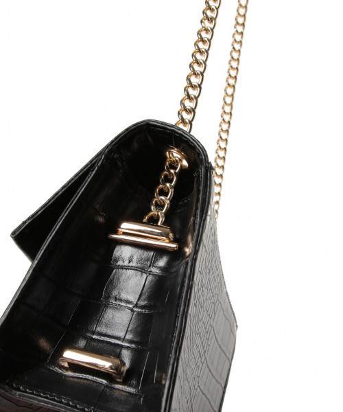 Andemiu(アンデミュウ)の「クロコチェーンショルダーBAG810335(ショルダーバッグ・レディース・ブラック/ブラウン/キャメル・FREE)」の14枚目の写真