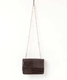 Andemiu | クロコチェーンショルダーBAG810335(ショルダーバッグ)
