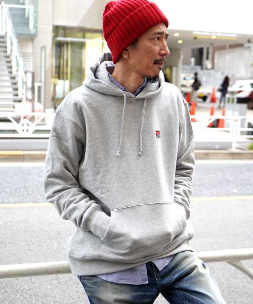 BEN DAVIS ORIGINALS（ベンデイビスオリジナルス）の「BENDAVIS HEAVY WEIGHT PARKA（パーカー・メンズ・ホワイト/ブラック/グレー系その他/ネイビー/パープル/マスタード/オレンジ/グリーン系その他/ピンク・X-LARGE/MEDIUM/LARGE/SMALL）」の3枚目の写真