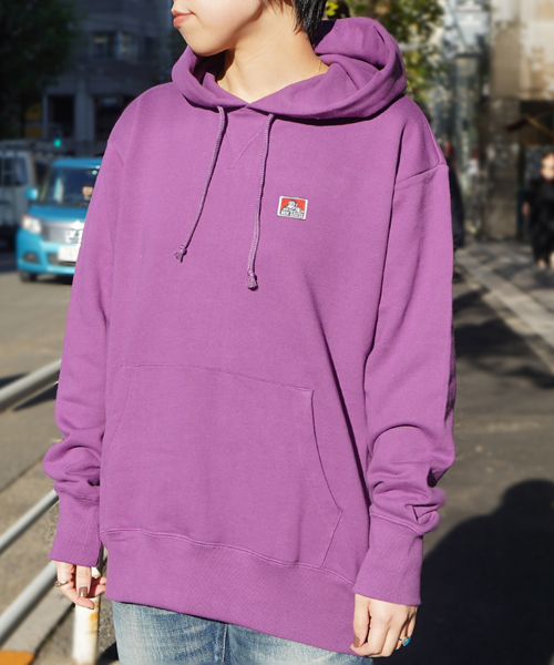 BEN DAVIS ORIGINALS（ベンデイビスオリジナルス）の「BENDAVIS HEAVY WEIGHT PARKA（パーカー・メンズ・ホワイト/ブラック/グレー系その他/ネイビー/パープル/マスタード/オレンジ/グリーン系その他/ピンク・X-LARGE/MEDIUM/LARGE/SMALL）」の6枚目の写真