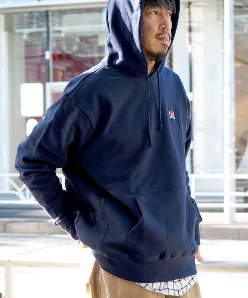 BEN DAVIS ORIGINALS（ベンデイビスオリジナルス）の「BENDAVIS HEAVY WEIGHT PARKA（パーカー・メンズ・ホワイト/ブラック/グレー系その他/ネイビー/パープル/マスタード/オレンジ/グリーン系その他/ピンク・X-LARGE/MEDIUM/LARGE/SMALL）」の5枚目の写真