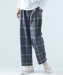 ABAHOUSE | 【原宿店別注】チェックSPワイドパンツ(その他パンツ)