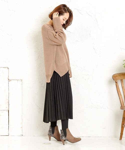 KOBE LETTUCE（コウベレタス）の「アーモンドトゥ7cmヒールサイドゴアブーツ＊レディース/シューズショートブーツ/パイソン柄[I1682]神戸レタス（ブーツ・レディース・ダークブラウン/ブラック/グレイッシュベージュ/ブラック系その他・L/LL/M/S）」の15枚目の写真