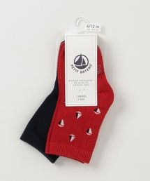 PETIT BATEAU | ｿｯｸｽ2枚組(ソックス/靴下)