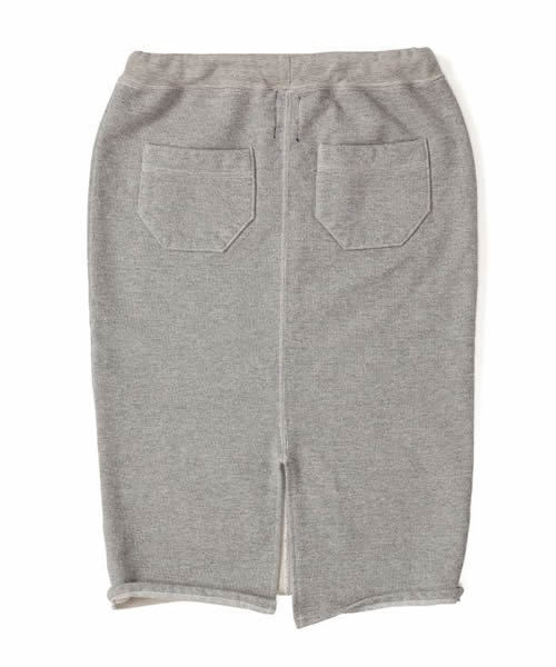 SEA(シー)の「VINTAGE チャンピオン裏毛スウェットペンシルスカート(スカート・レディース・ブラック/グレー/オートミール/ネイビー・0/1/2)」の8枚目の写真