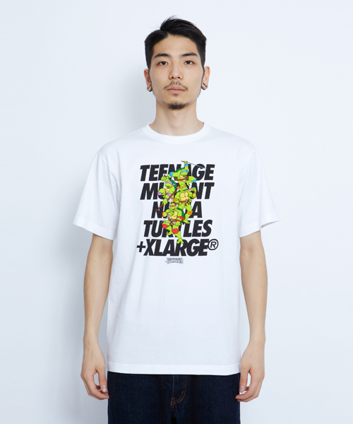XLARGE（エクストララージ）の「S/S T MUTANT TURTLES / ミュータント タートルズ（Tシャツ/カットソー・メンズ・ホワイト/ブラック/アッシュグレー・X-LARGE/MEDIUM/SMALL/LARGE）」の2枚目の写真