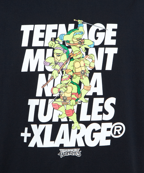XLARGE（エクストララージ）の「S/S T MUTANT TURTLES / ミュータント タートルズ（Tシャツ/カットソー・メンズ・ホワイト/ブラック/アッシュグレー・X-LARGE/MEDIUM/SMALL/LARGE）」の4枚目の写真