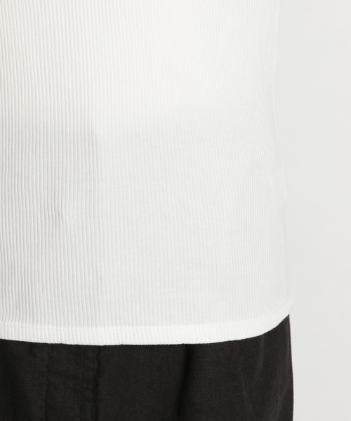 niko and...（ニコアンド）の「細リブフィットプルオーバー（Tシャツ/カットソー・レディース・ブラック/オフホワイト/イエロー/ブルー・MEDIUM/LARGE）」の13枚目の写真