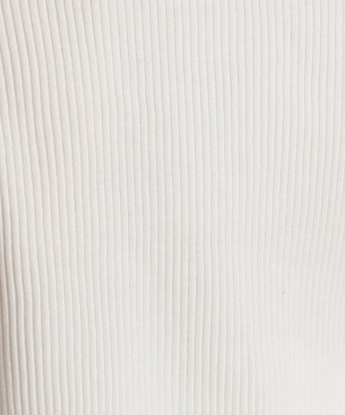 niko and...（ニコアンド）の「細リブフィットプルオーバー（Tシャツ/カットソー・レディース・ブラック/オフホワイト/イエロー/ブルー・MEDIUM/LARGE）」の14枚目の写真