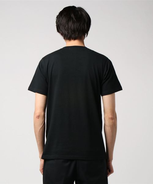 STYLEBLOCK（スタイルブロック）の「ガールズフォトTエンボスプリント半袖Tシャツ（Tシャツ/カットソー・メンズ・オフホワイト/ベージュ/ブラック・M/L）」の5枚目の写真