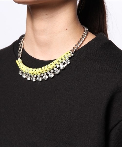 goocy（グーシー）の「【goocy】オーガンジー切替裏毛プルオーバー（スウェット・レディース・グリーン/ブラック/アイボリー・FREE）」の9枚目の写真