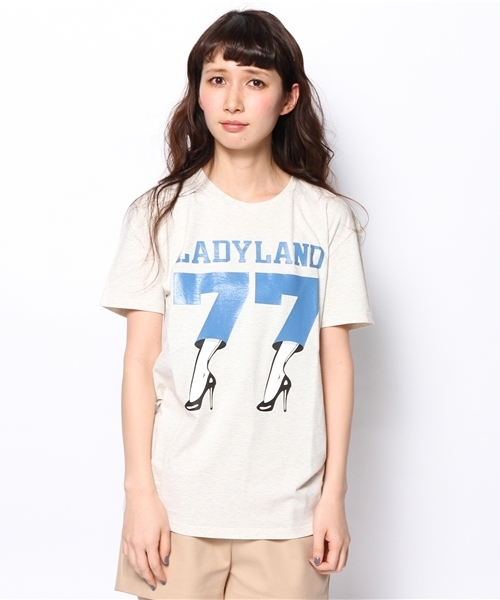 Another Edition（アナザーエディション）の「AE×NuGgETS Number T NAT（Tシャツ/カットソー・レディース・ナチュラル・フリー）」の6枚目の写真