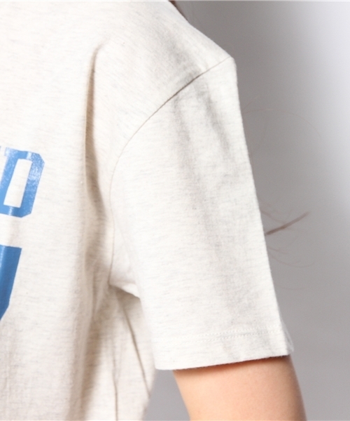 Another Edition（アナザーエディション）の「AE×NuGgETS Number T NAT（Tシャツ/カットソー・レディース・ナチュラル・フリー）」の3枚目の写真