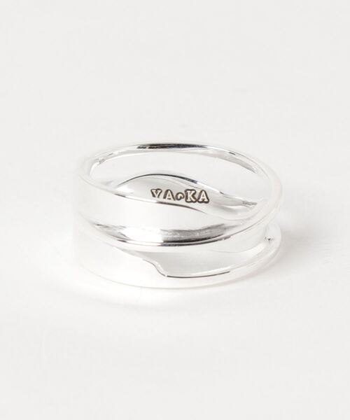 YArKA（ヤーカ）の「【YArKA/ヤーカ】silver925 asymmetry wave ring[ueb] /アシンメトリーリング シルバー925（リング・レディース・シルバー/ゴールド・#13/#11/#19/#9/#17/#15/#7/#21）」の3枚目の写真