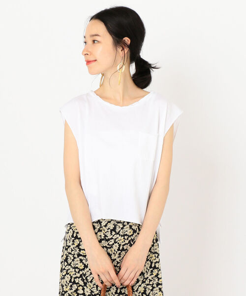 SHIPS(シップス)の「CAL.Berries:ツイストタンクトップ(タンクトップ・レディース・ホワイト/ブラック/グリーン/レッド・ONE SIZE)」の2枚目の写真