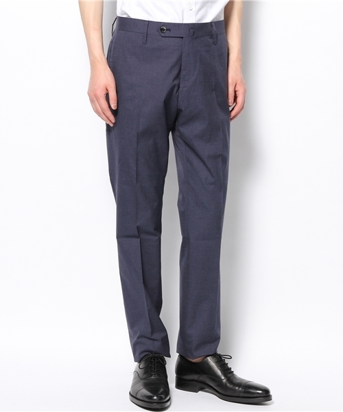 EDIFICE（エディフィス）の「◇コットントロピカルスリムテーパードパンツ（スラックス・メンズ・グレー/ブルー系その他/ライトグレー・42/44/50/46/48）」の3枚目の写真