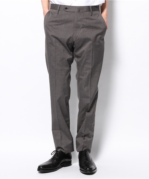 EDIFICE（エディフィス）の「◇コットントロピカルスリムテーパードパンツ（スラックス・メンズ・グレー/ブルー系その他/ライトグレー・42/44/50/46/48）」の2枚目の写真