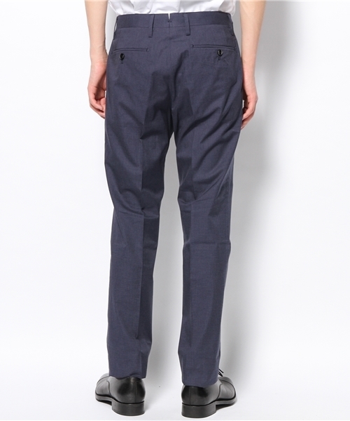 EDIFICE（エディフィス）の「◇コットントロピカルスリムテーパードパンツ（スラックス・メンズ・グレー/ブルー系その他/ライトグレー・42/44/50/46/48）」の4枚目の写真