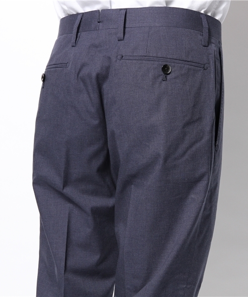 EDIFICE（エディフィス）の「◇コットントロピカルスリムテーパードパンツ（スラックス・メンズ・グレー/ブルー系その他/ライトグレー・42/44/50/46/48）」の6枚目の写真