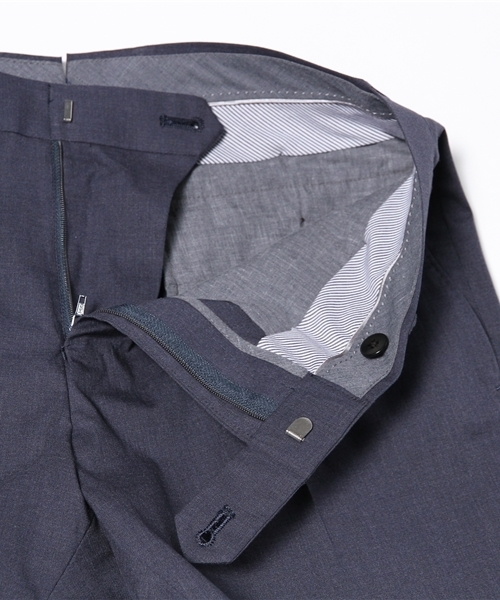 EDIFICE（エディフィス）の「◇コットントロピカルスリムテーパードパンツ（スラックス・メンズ・グレー/ブルー系その他/ライトグレー・42/44/50/46/48）」の8枚目の写真