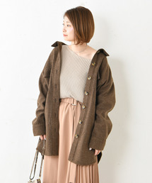 DouDou | ウールライクオーバージャケット(その他アウター)