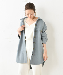 DouDou | ウールライクオーバージャケット(その他アウター)