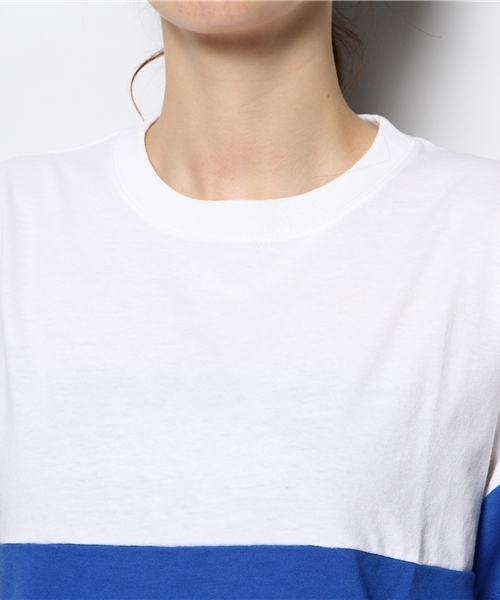 BEAMS BOY（ビームスボーイ）の「les Briqu’a braque /  ビッグボーダードレス（ワンピース・レディース・ホワイト・ONE SIZE）」の5枚目の写真