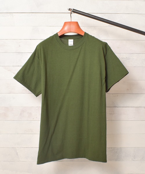 GILDAN(ギルダン)の「/GILDAN/6.0oz Tシャツ(Tシャツ/カットソー・レディース・ホワイト/ブラック/ベージュ/ネイビー/ブラウン/オリーブ/カーキ/グリーン/ワインレッド/ピンク/ライム/オレンジ・SMALL/MEDIUM/LARGE/X-LARGE/XX-LARGE)」の5枚目の写真