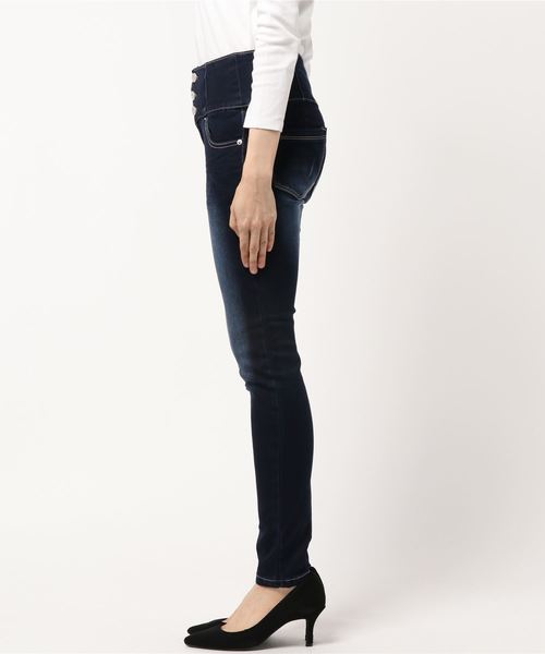 SpRay(スプレイ)の「ストレッチハイウェストSKINNY(その他パンツ・レディース・ブラック/インディゴブルー/ダークインディゴブルー・SMALL/MEDIUM/LARGE/X-SMALL)」の6枚目の写真