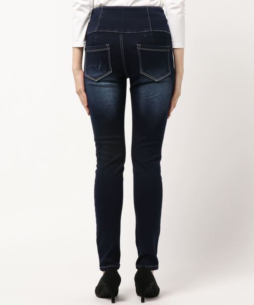 SpRay(スプレイ)の「ストレッチハイウェストSKINNY(その他パンツ・レディース・ブラック/インディゴブルー/ダークインディゴブルー・SMALL/MEDIUM/LARGE/X-SMALL)」の5枚目の写真