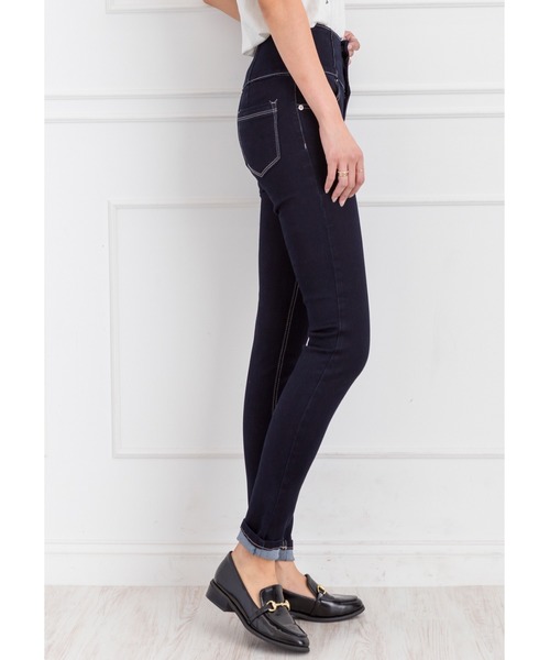 SpRay(スプレイ)の「ストレッチハイウェストSKINNY(その他パンツ・レディース・ブラック/インディゴブルー/ダークインディゴブルー・SMALL/MEDIUM/LARGE/X-SMALL)」の8枚目の写真
