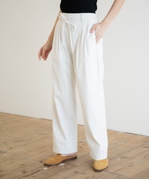 Munich | ストレッチトリコット　ワイドパンツ【セットアップ可】(その他パンツ)